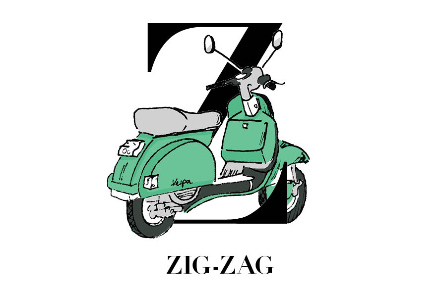 Z for Zigzag