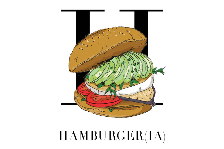 H for Hamburger