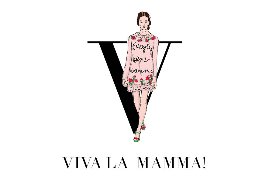 V for Viva la Mamma