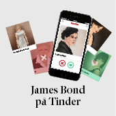 James Bond på Tinder thumbnail med bilder