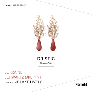 Stylight Cannes jewels ruby and gold earrings Lorraine Schwartz