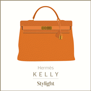 Designer bags orange handbag Hermes Stylight