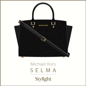 Iconic handbags black Selma bag Michael Kors Stylight