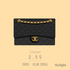 Most iconic bags 2.55 Chanel Stylight