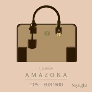 Most iconic bags Amazona Loewe Stylight
